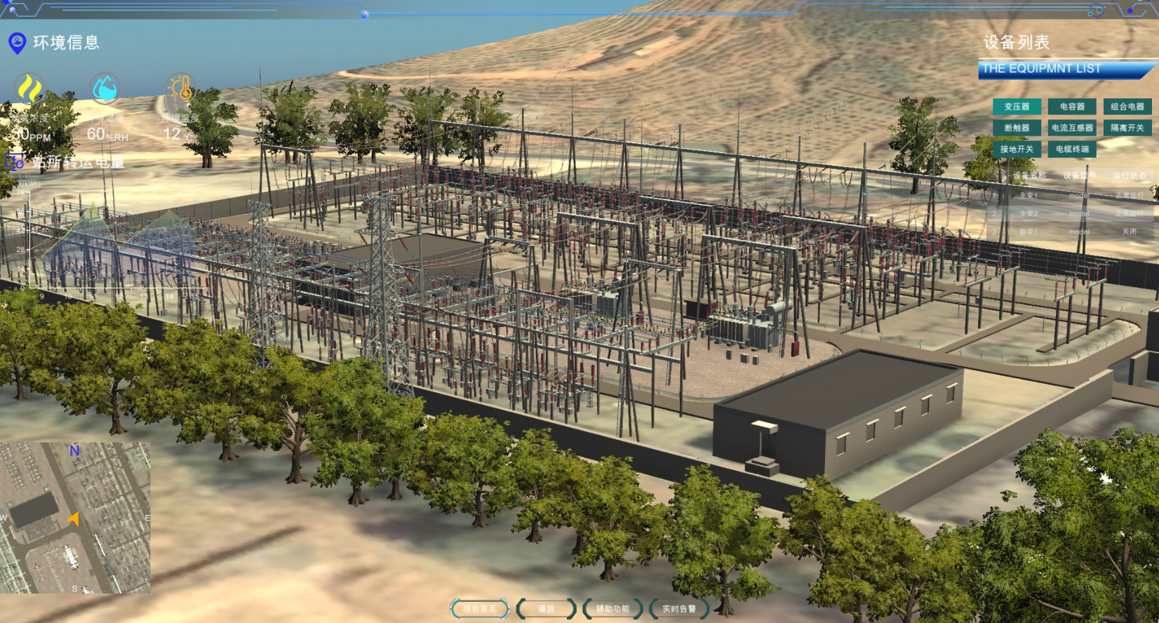 變電(diàn)站(zhàn)數(shù)字孿生(shēng)系統